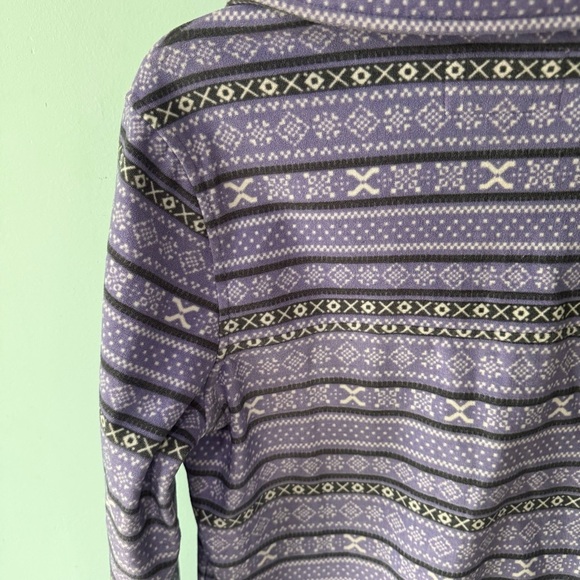 Jacks Purple Patterned Long Sleeve Shirt Size Small - Picture 6 of 7